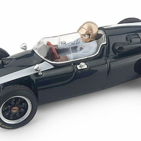 Brumm COOPER J.BRABHAM 1959 N.12 WINNER GB GP WORLD CHAMPION + PILOTA 1:43