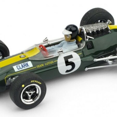 Brumm LOTUS 33 J.CLARK 1965 N.5 WINN.INGHILTERRA GP + PILOTA WORLD CHAMP.1:43