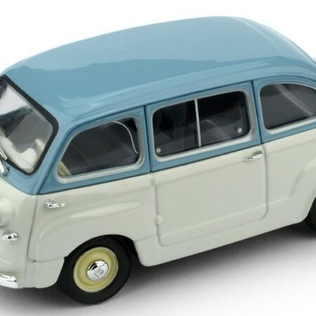 Brumm FIAT 600 MULTIPLA 1^ SERIE 1956 AZZURRO CENERE/GRIGIO CHIARO 1:43