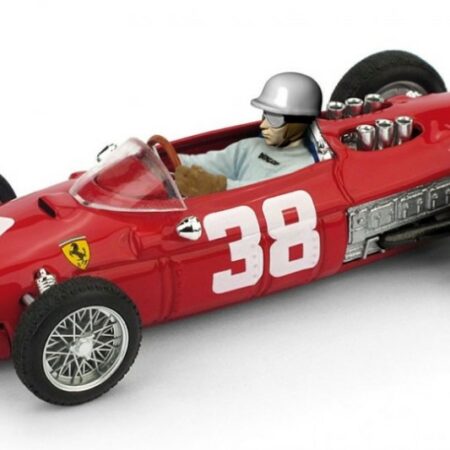 Brumm FERRARI 156 P.HILL 1961 N.38 3rd MONACO GP WORLD CHAMPION W/PILOTE 1:43