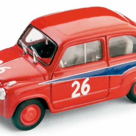 Brumm FIAT ABARTH 750 N.26 1st GT750 MILLE MIGLIA  1955 DOMENICO OGNA 1:43