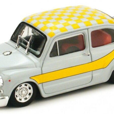 Brumm FIAT ABARTH 1000 BERLINA CORSA GR.5 UFFICIALE 1968 LIVREA GIALLO 1:43