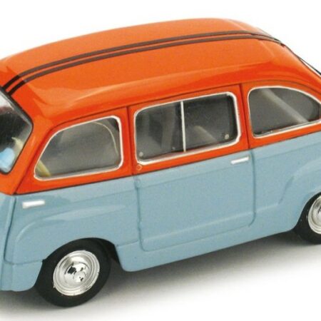 Brumm FIAT 600 MULTIPLA DAL FILM "OPERAZIONE S.GENNARO" 1966 TARGA NAPOLI 1:43