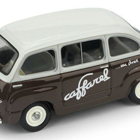 Brumm FIAT 600 MULTIPLA CIOCCOLATO CAFFAREL 1956 1:43