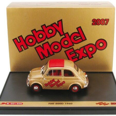 Brumm FIAT 500 D HOBBY MODEL EXPO 2007 1:43