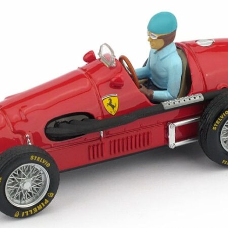 Brumm FERRARI 500F2 ALBERTO ASCARI 1952 N.15 WINNER BRITISH GP W/PILOTE 1:43