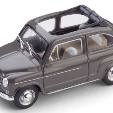 Brumm FIAT 600 D BERLINA 1960 TRASFORMABILE APERTA BEIGE 1:43