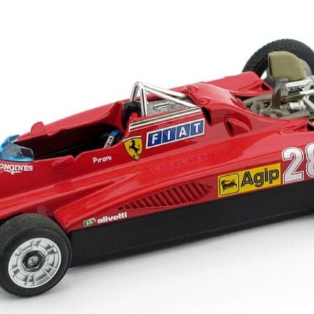 Brumm FERRARI 126 C2 D.PIRONI 1982 N.28 S.MARINO VERS.TRASPARENTE 1:43