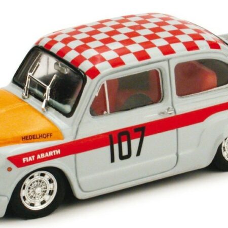 Brumm FIAT ABARTH 1000 N.107 WINNER CLASS NURBURGRING 1967 G.EDELHOF 1:43