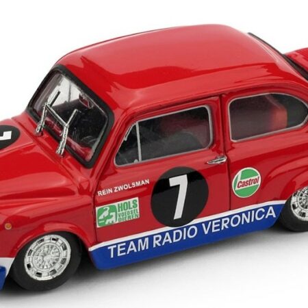 Brumm FIAT ABARTH 850 N.7 ZANDVOORT 1970 REIN ZWOLSMAN LIM.250 PCS 1:43