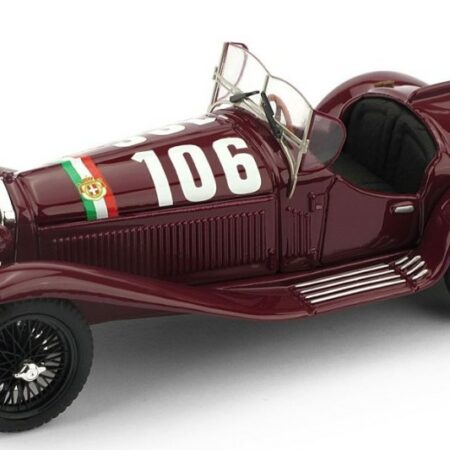 Brumm ALFA ROMEO 2300 N.106 WINNER MM 1932 B.BORZACCHINI-A.BIGNAMI 1:43