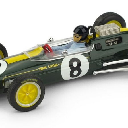 Brumm LOTUS 25 J.CLARK 1963 N.8 WINNER ITALIA GP WORLD CHAMPION + PILOTA 1:43