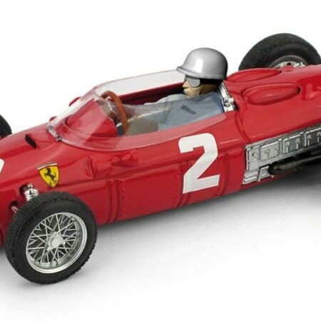 Brumm FERRARI 156 F1 P.HILL 1961 N.2 WINNER ITALY GP WORLD CHAMPION W/PIL.1:43