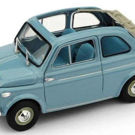 Brumm FIAT 500 NORMALE APERTA 1957 CELESTE CHIARO 1:43