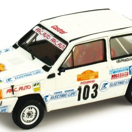 Brumm FIAT PANDA GR.A N.103 RALLY SANREMO 1982 C.GALLIANO-G.BIONDI 1:43