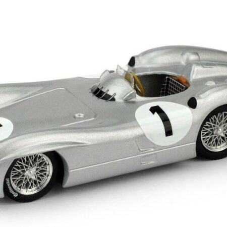 Brumm MERCEDES W 196 J.M.FANGIO 1954 N.1 4th GR.BRITAIN GP WORLD CHAMPION 1:43