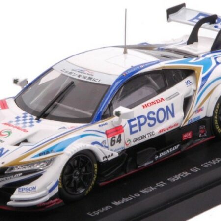 Ebbro EPSON MODULO NSX-GT N.64 SUPER GT500 2018 B.BAGUETTE-K.MATSUURA 1:43