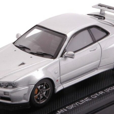 Ebbro NISSAN SKYLINE GT-R R34 Vspec II SILVER 1:43