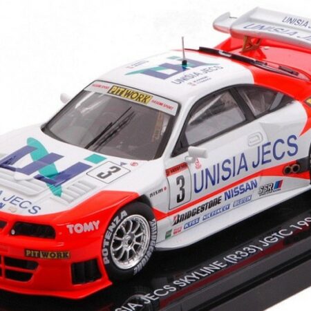 Ebbro UNISIA JECS SKYLINE (R33) N.3 JGTC 1998 HIGH DOWN FORCE ASEMI-TANAKA