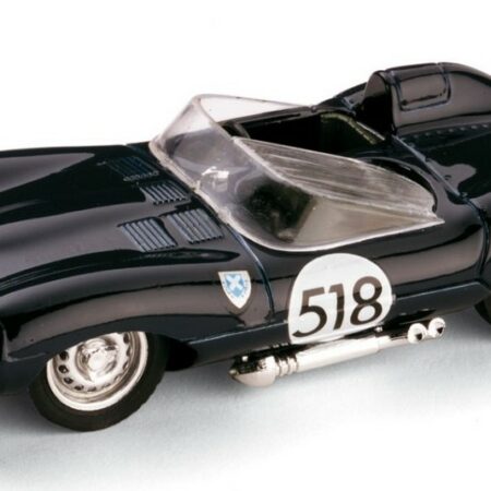 Brumm JAGUAR D TYPE N.518 (LOOS PETROL TANK) MM 1957 R.FLOCKHART 1:43