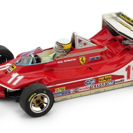 Brumm FERRARI 312 T4 J.SCHECKTER 1979 N.11 WINNER MONACO GP + PILOTA 1:43