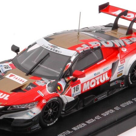 Ebbro HONDA MOTUL NSX-GT N.16 SUPER GT500 2018 H.MUTOH-D.NAKAJIMA 1:43