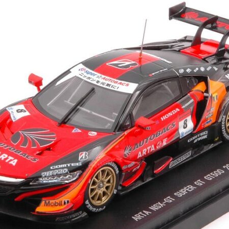 Ebbro HONDA ARTA NSX GT N.8 3rd SUPER GT500 2018 T.NOJIRI-T.IZAWA 1:43