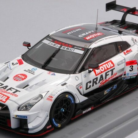 Ebbro NISSAN GT-R N.3 SUGO WINNER SUPER GT500 2019 K.HIRATE-F.MAKOWIECKI 1:43