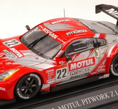 Ebbro NISSAN MOTUL PITWORK Z N.22 GT 2004 KAQEYAMA-KRUMM 1:43