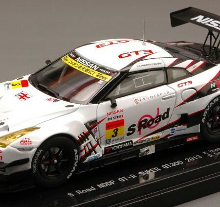 Ebbro NISSAN R35 GT-R N.3 17th SGT300 2013 K.HOSHINO-D.SASAKI 1:43