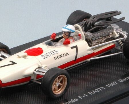 Ebbro HONDA RA273 J.SURTEES 1967 N.7 4th GERMAN GP 1:43