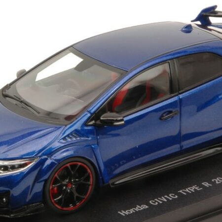 Ebbro HONDA CIVIC TYPE R 2015 BRILLANT SPORTY BLUE METALLIC 1:43