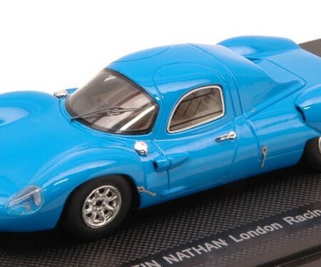 Ebbro COSTIN NATHAN LONDON RACING CAR SHOW 1969 LIGHT BLUE 1:43