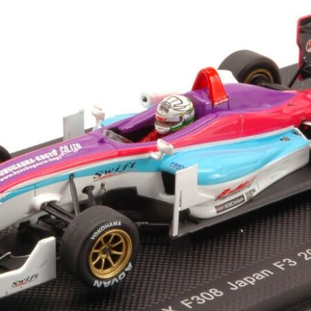 Ebbro B-MAX F308 YUHI SEKIGUKI 2011 N.50 JAPAN FORMULA 3 WORLD CHAMPION 1:43