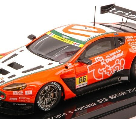 Ebbro ASTON MARTIN VANTAGE GT3 N.66 SUPER GT300 2012 YOSHIMOTO-HOSHINO 1:43