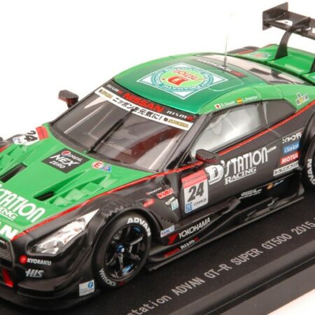 Ebbro NISSAN GT-R N.24 11th OKAYAMA 2015 SUPER GT500 SASAKI-ORDONEZ 1:43