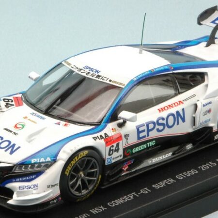 Ebbro HONDA NSX N.64 13th SUPER GT500 OKAYAMA 2015 D.NAKAJIMA-B.BAGUETTE 1:43