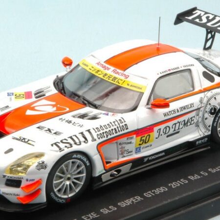 Ebbro MERCEDES SLS N.50 ACCIDENT 1000 KM SUZUKA 2015 KANO-NANIN-YASUOKA 1:43