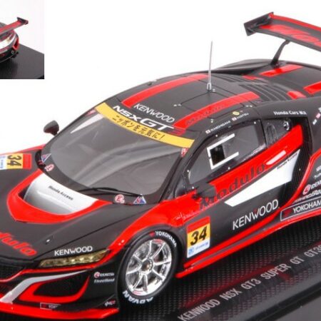 Ebbro HONDA NSX GT3 N.34 SUPER GT300 2018 R.MICHIGAMI-H.OTSU 1:43