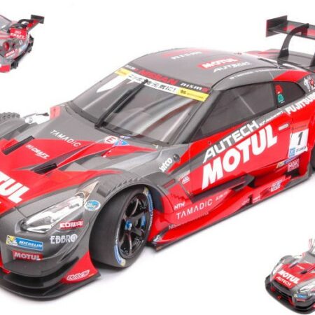 Ebbro NISSAN GT-R N.1 9th SUPER GT500 SUGO 2016 T.MATSUDA-R.QUINTARELLI 1:18