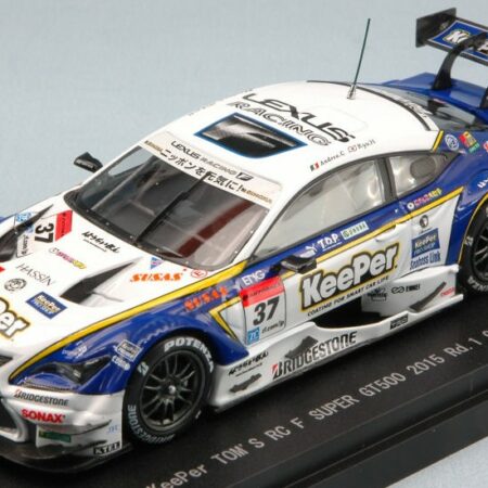 Ebbro LEXUS RC F N.37 WINNER OKAYAMA SUPER GT500 2015 HIRAKAWA-CALDARELLI 1:43