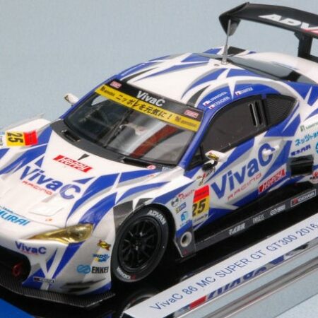 Ebbro TOYOTA VIVAC 86 MC N.25 WINNER SUPER GT300 2016 T.TSUCHIYA-T.MATSUI 1:43