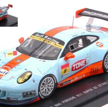 Ebbro PORSCHE 911 GT3 R N.9 8th SUPER GT300 2016 R.SAKAGUKI-H.YOSHIDA 1:43