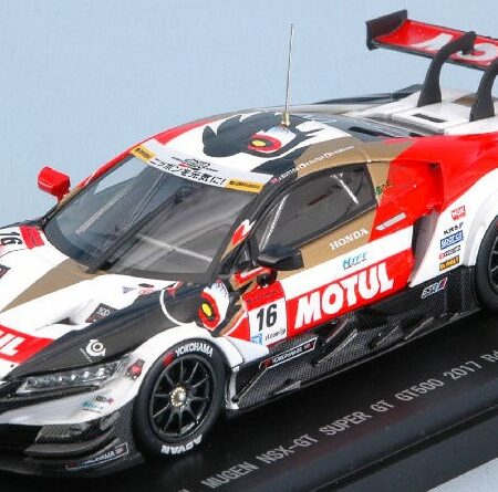 Ebbro HONDA NSX-GT N.16 12th SUZUKA S.GT500 2017 MUTOH-NAKAJIMA-J.BUTTON 1:43