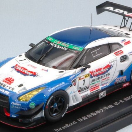 Ebbro NISSAN GT-R N.1 2nd SUPER TAIKYU 2017 T.FUJII-K.HIRAMINE-Y.UCHIDA 1:43