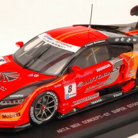 Ebbro HONDA NSX N.8 16th SUPER GT500 V.LIUZZI-K.MATSUURA 1:43