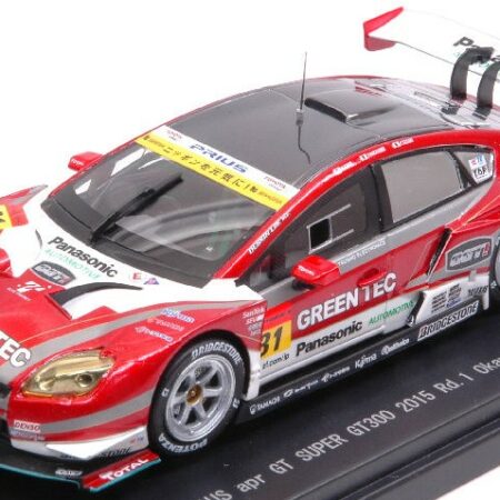 Ebbro TOYOTA PRIUS N.31 WINNER OKAYAMA SUPER GT 300 2015 SAGA-SASAKI 1:43