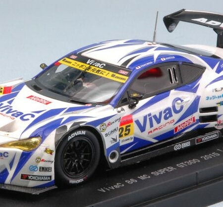 Ebbro VivaC 86 MC N.25 WINNER SUGO SUPER GT 300 2015 T.TSUCHIYA-T.MATSUI 1:43