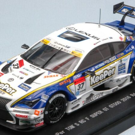 Ebbro LEXUS RC F N.37 2nd SUPER GT500 OKAYAMA 2016 J.ROSSITER-R.HIRAKAWA 1:43