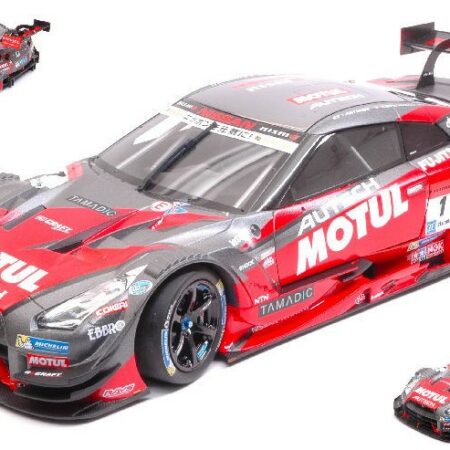 Ebbro NISSAN GT-R N.1 2nd OKAYAMA SUPER GT500 2015 MATSUDA-QUINTARELLI 1:18